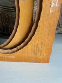 Image 8 of Wood Grain Picture Frame: Farmhouse Oval Empty Frame