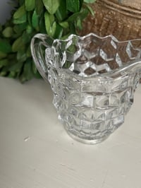 Image 2 of Fostoria American Small Glass Pitcher