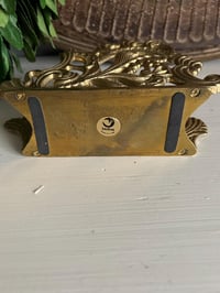 Image 5 of Brass Napkin/Letter Holder, Vintage Kitchen, Office accessories