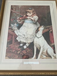 Image 2 of The Broken String Print by Charles Burtin Barber, 1800s