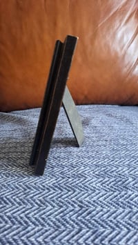 Image 6 of Tabletop Wood Picture Frame, Distressed, Farmhouse Decor, 3.5x5