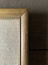 Image 5 of Gold Wood Picture Frame: Baby Embroidery Art