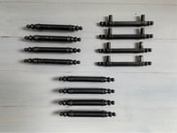 Image 3 of Set of 4 Dresser Drawer Pulls, 3" on center No Screws