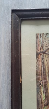 Image 7 of Angel Print, Wood Frame, Farmhouse Decor