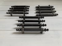 Image 4 of Set of 4 Dresser Drawer Pulls, 3" on center No Screws