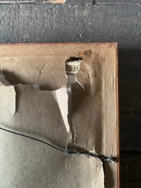 Image 6 of Gold Wood Picture Frame: Baby Embroidery Art