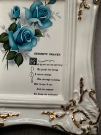 Image 9 of Porcelain Wall Plate, Serenity Prayer, Religious