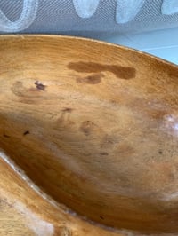 Image 6 of Handmade Wood Bowl, two sections