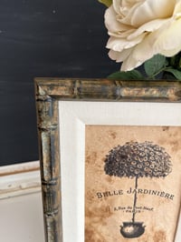 Image 3 of Vintage Style French Print in Distressed Gold Frame