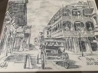 Image 4 of Royal Street New Orleans, Signed Print by Brent McCarthy, 1980 Lithograph 