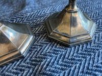 Image 2 of Set of Two Silver Plated Candlestick Holders