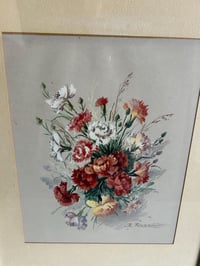 Image 3 of Signed B. Riasni, Floral Painting