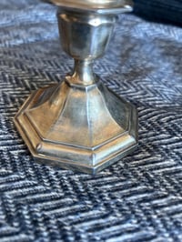 Image 4 of Set of Two Silver Plated Candlestick Holders