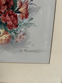 Image 4 of Signed B. Riasni, Floral Painting