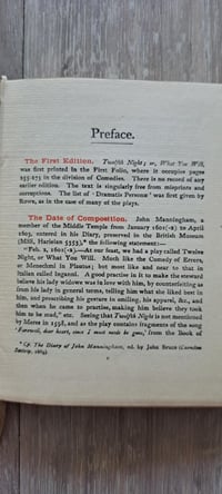 Image 10 of Antique Shakespeare Comedy: Twelfth Night, 1923 Turnbull & Spears Hardcover