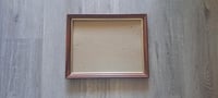 Image 1 of Brown & Gold Picture Frame 11x14, Farmhouse Decor