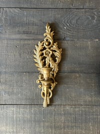 Image 1 of Syroco Wall Sconce Candle Holder