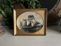 Image 1 of Nautical Print, Galleon Ship 8x10