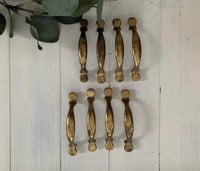 Image 1 of Set of 4 Bronze Drawer Pulls