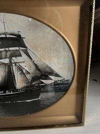 Image 2 of Nautical Print, Galleon Ship 8x10