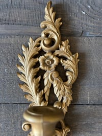 Image 2 of Syroco Wall Sconce Candle Holder