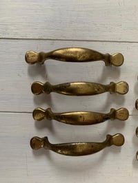 Image 2 of Set of 4 Bronze Drawer Pulls