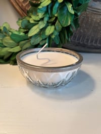 Image 1 of 10 oz Scented Hand Poured Soy Wax Candle, Glass Vessel