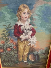 Image 4 of Master Simpson, Gold Framed Embroidery