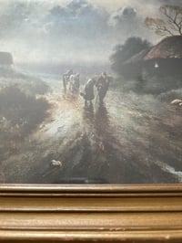 Image 2 of Village Print: Signed J. Gozzard Artwork