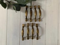 Image 4 of Set of 4 Bronze Drawer Pulls