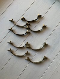 Image 5 of Set of 4 Bronze Drawer Pulls