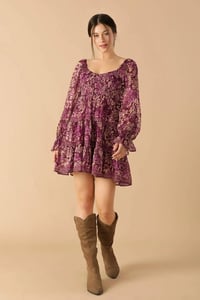 Image 3 of Cranberry Cocktail Mini Dress 
