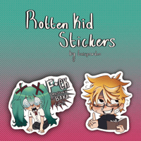 Image 1 of Rotten Kid Stickers