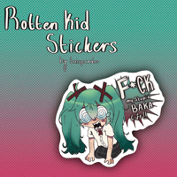 Image 2 of Rotten Kid Stickers
