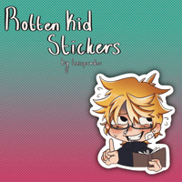 Image 3 of Rotten Kid Stickers