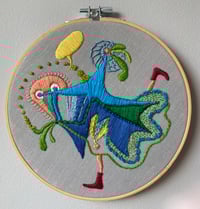 The Lady and Her Dress