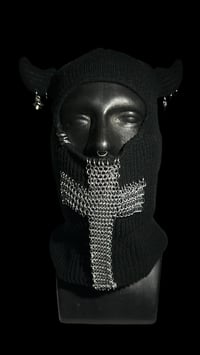 Image 1 of Diablito Amado Upcycled Beanie