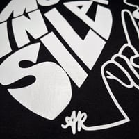 Image 2 of Move in Silence Tee (Black)