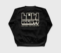 Image 1 of Low Society Big Block - Black Crewneck