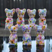 Image 2 of MidSonny- Butterfly Dazed Mayqueens - Glow in the Dark Floral Resin Figure