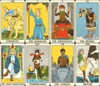 Dungeon Meshi Tarot Mini Prints