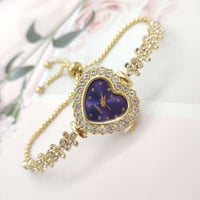 Image 9 of Watches Daysi Heart Shape Buckle 