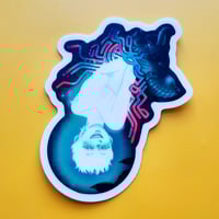 Image 1 of Hikaru Cicada Glow in the Dark Sticker