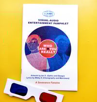 Image 1 of Who Are You Really? Severance Riso Zine