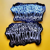 Team Fujoshi/Himejoshi Chrome Stickers