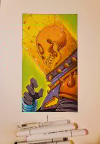 COSMIC ORIGINAL ART SIGNED