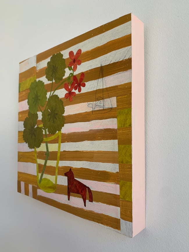 New!!  Tiny Gifts IV ~ original mixed media