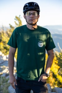Forest Green Pocket Logo T-shirt  (preorder closed)