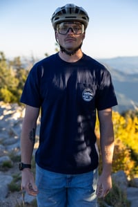 Navy Blue Pocket Logo T-shirt (preorder closed)