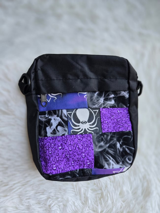 Deep Dark and Dangerous Patchwork Crossbody Bags 2 options